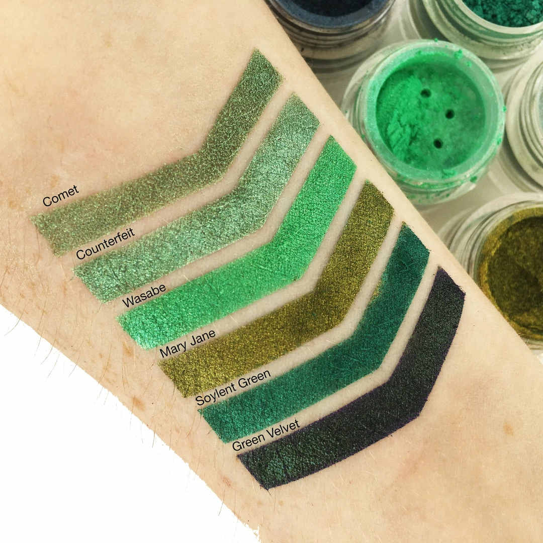 Medusasmakeup Eye Dust - Wasabe 2 Medusasmakeup Eye Dust - Wasabe