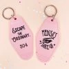 Medusa's Make-Up Retro-Motel Keychain Accessories