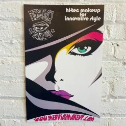 Medusa's Make-Up Accessories Medusa's Makeup Retro-Poster