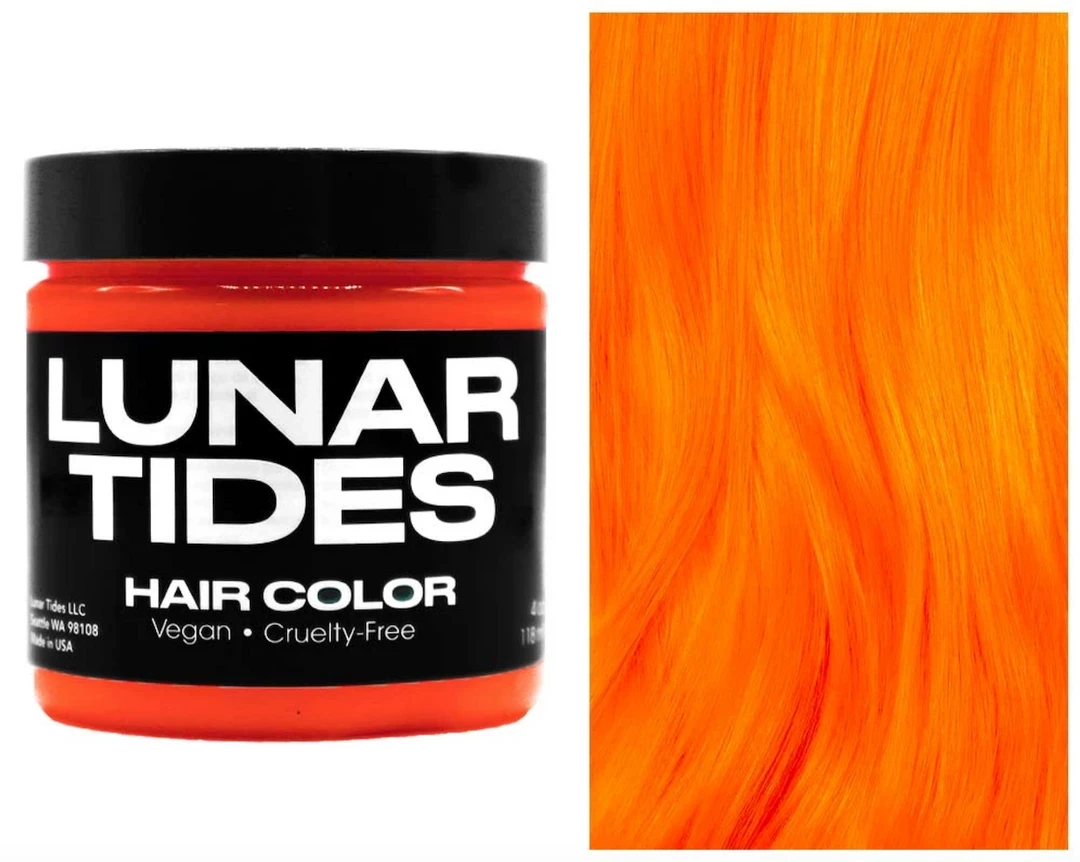 Medusa's Make-Up Lunar Tides Hair Dye - Neon Tangerine 1 Medusa's Make-Up Lunar Tides Hair Dye - Neon Tangerine