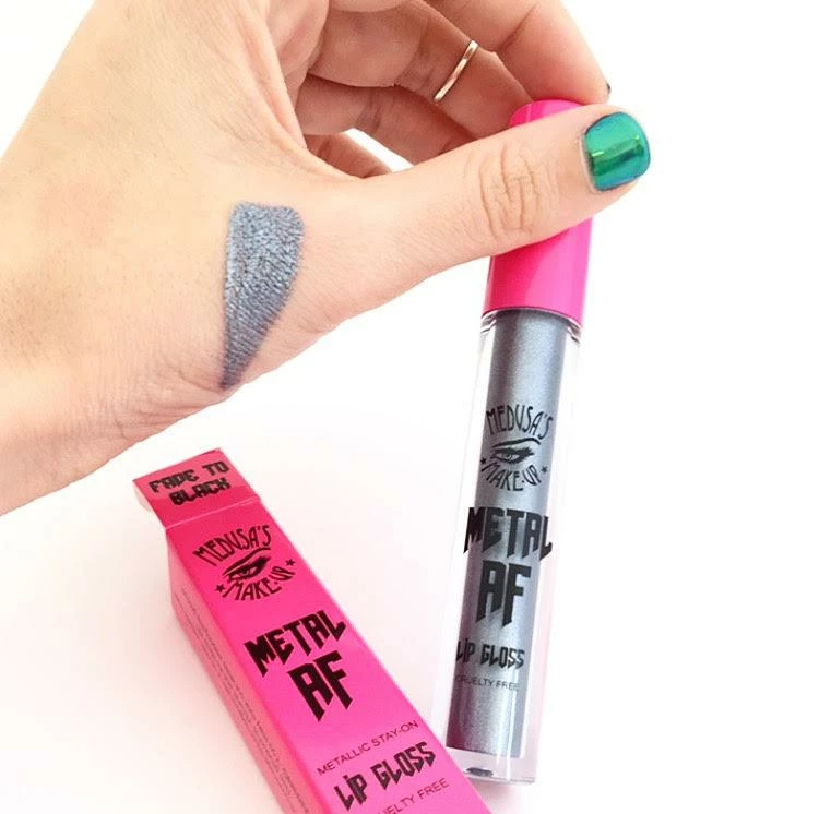 Medusa's Make-Up Lip Gloss - Fade To Black 4 Medusa's Make-Up Lip Gloss - Fade To Black